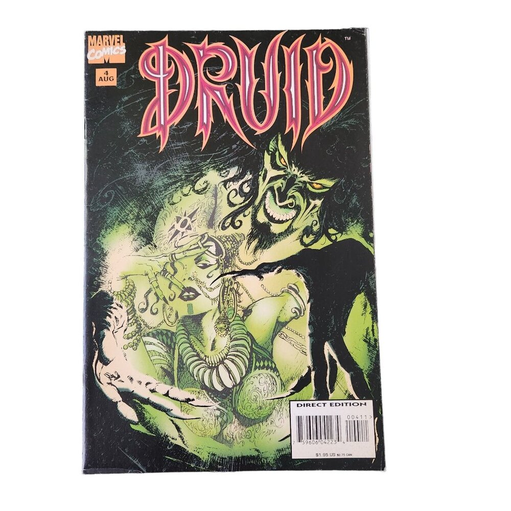 Marvel Druid #4 1995 Comic Book Collector Bagged Boarded